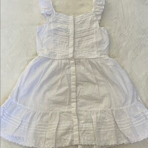 Polo by Ralph Lauren White Ruffle Strap Sundress for Girls